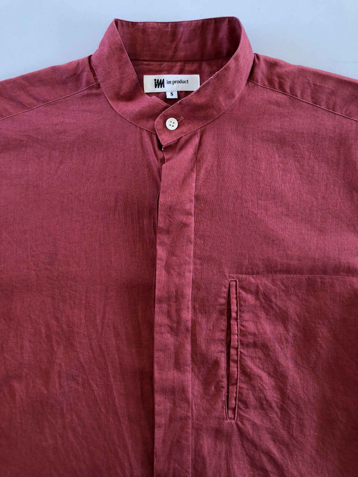 Issey Miyake Issey Miyake Mandarin Collar Button Up Shirt Size US S / EU 44-46 / 1 - 6 Thumbnail