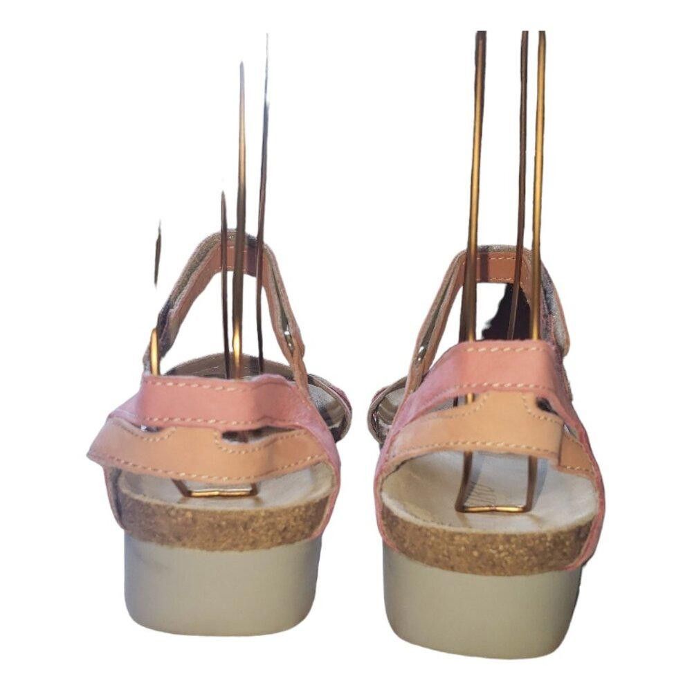 Other SH127 Munro Ladies Peach Sandals 10N Size US 10 / IT 40 - 6 Thumbnail