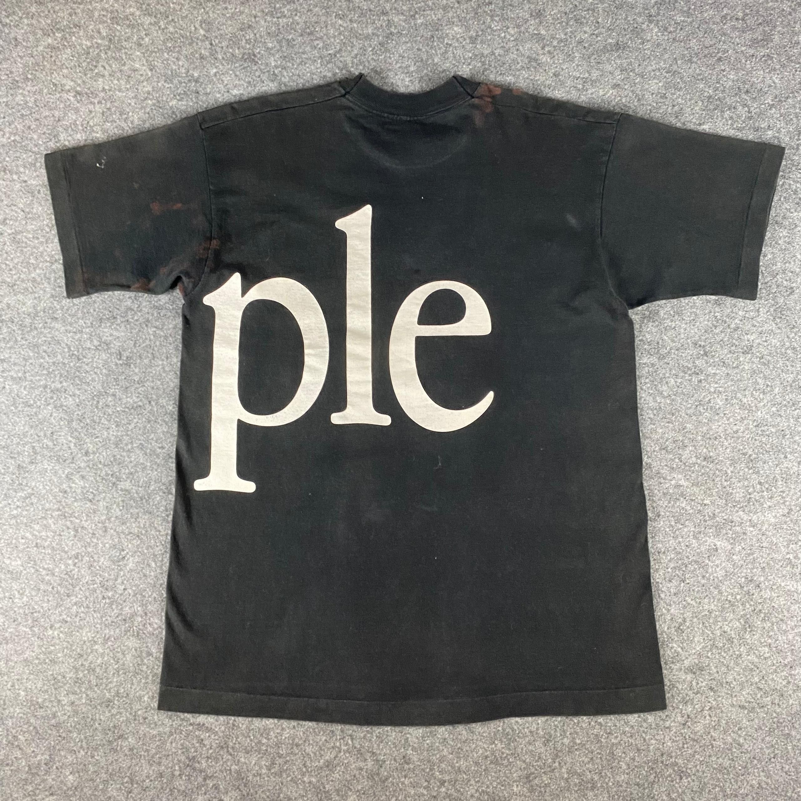Apple Vintage 90s Apple Distressed Tshirt Size US M / EU 48-50 / 2 - 2 Thumbnail
