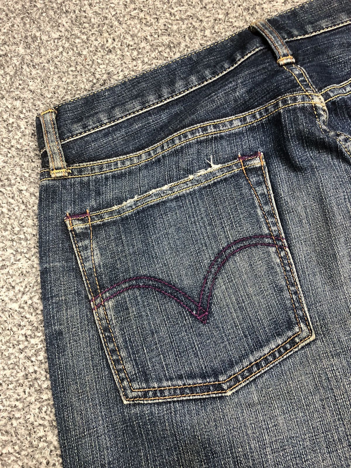 Levi's Vintage Beauty Faded Levis 503 V23 Jeans Size US 34 / EU 50 - 12 Thumbnail
