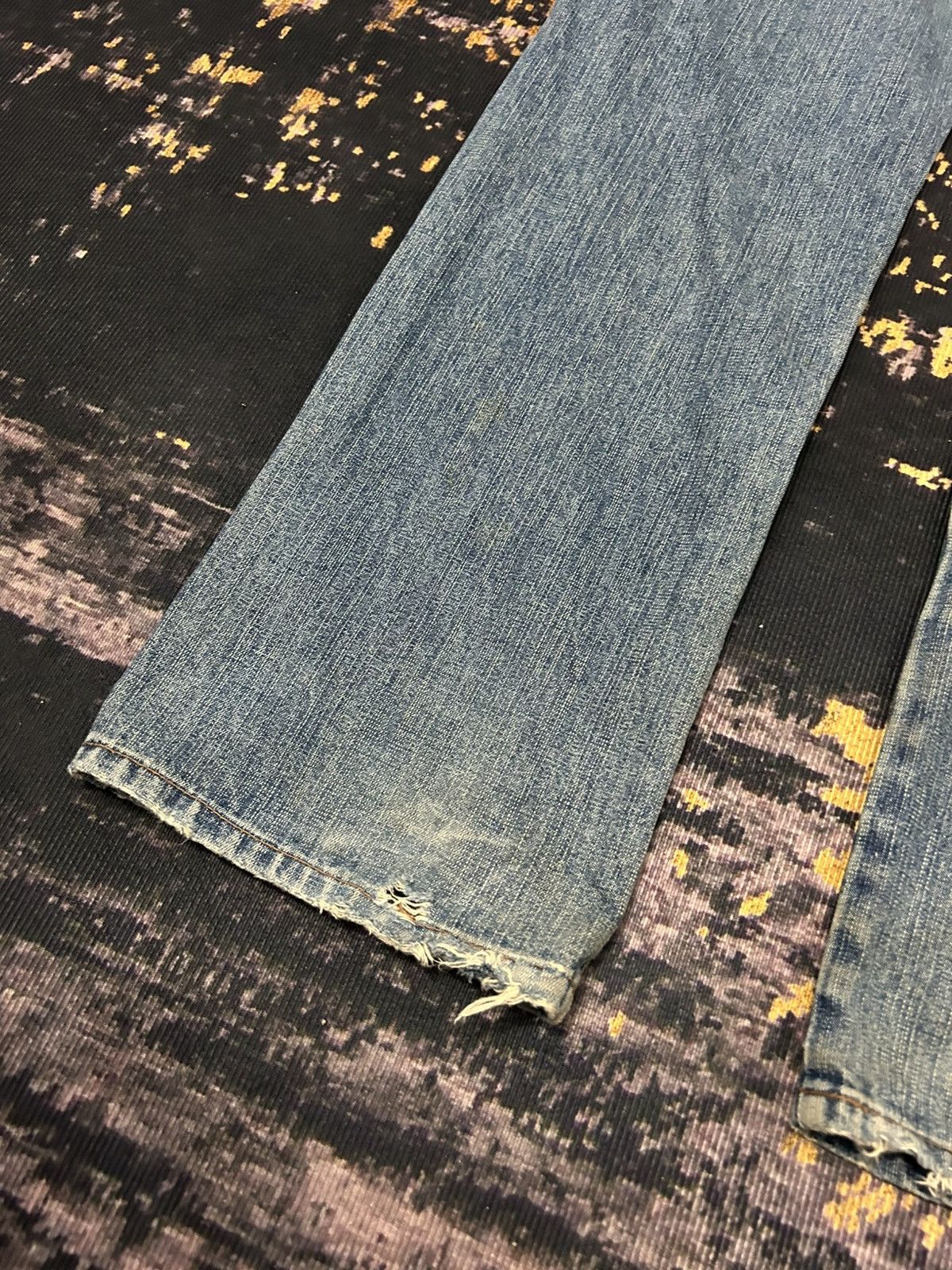 Japanese Brand Kissmark Japan 6 Pocket Rippert Jeans Size US 33 - 13 Thumbnail