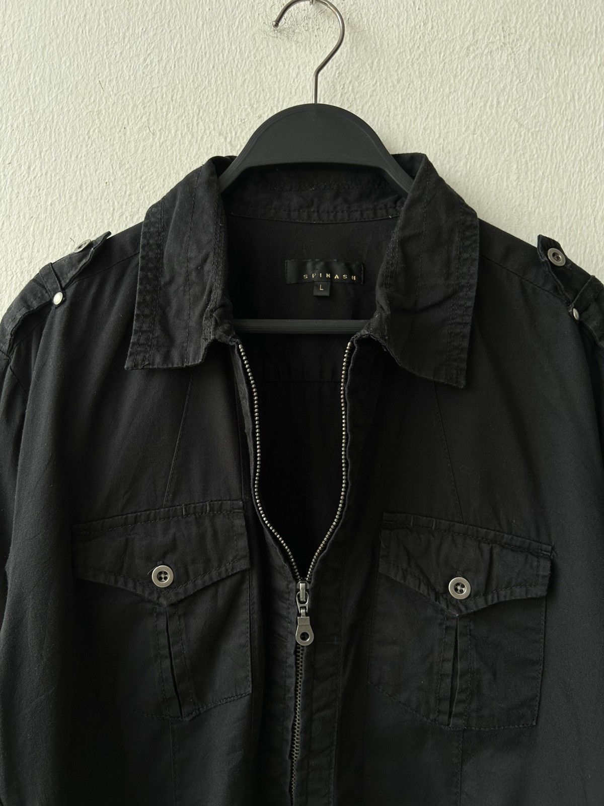 If Six Was Nine All Black Bondage Punk Jacket Size US L / EU 52-54 / 3 - 8 Thumbnail