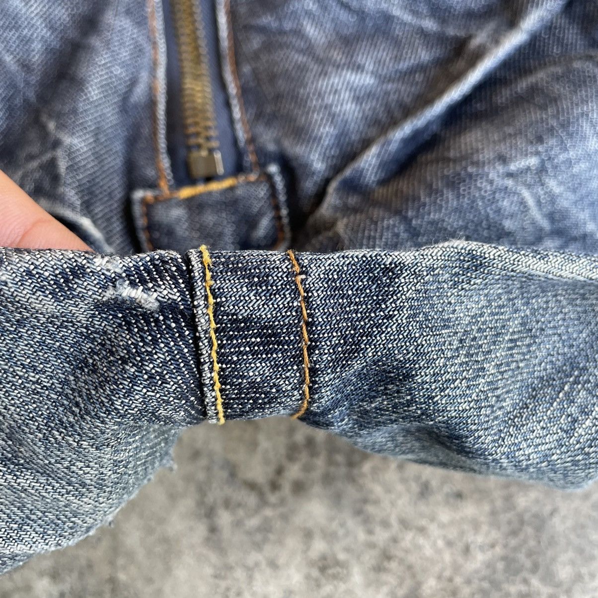 Los Angeles Apparel 🔥Vintage Los Angeles Denim Alter Distress Denim Jeans Size US 32 / EU 48 - 8 Thumbnail
