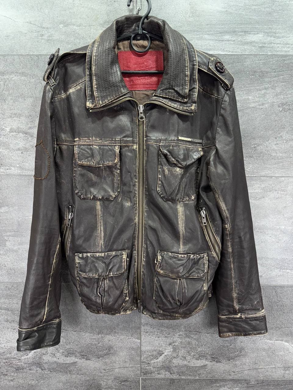 Crazy True Cycle Rider Baker Superdry Brad Leather Jacket