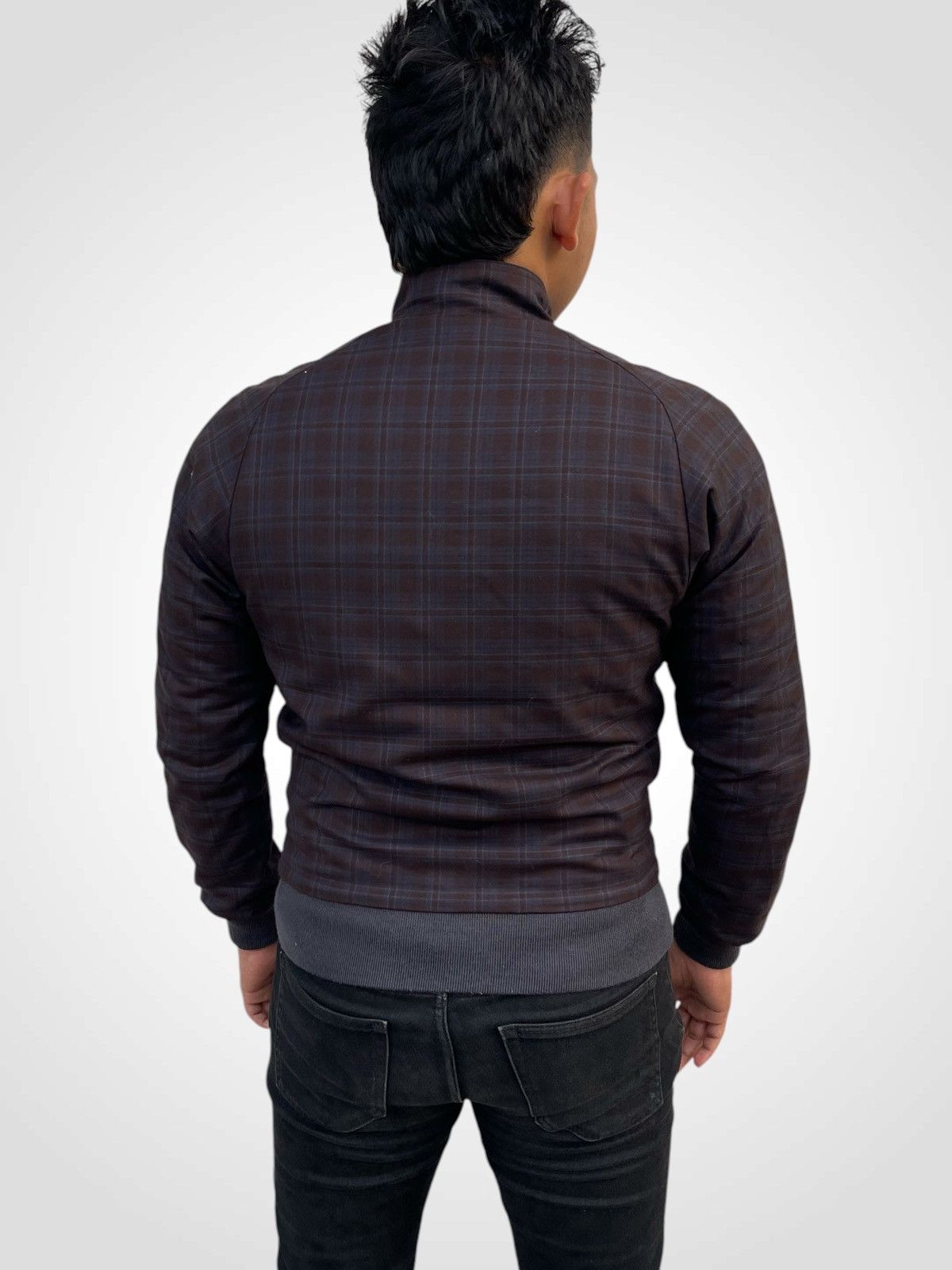 MasterPiece 🔥Scye by Masterpiece Japan G9 Blackwatch Plaid Bomber Jacket Size US M / EU 48-50 / 2 - 2 Thumbnail