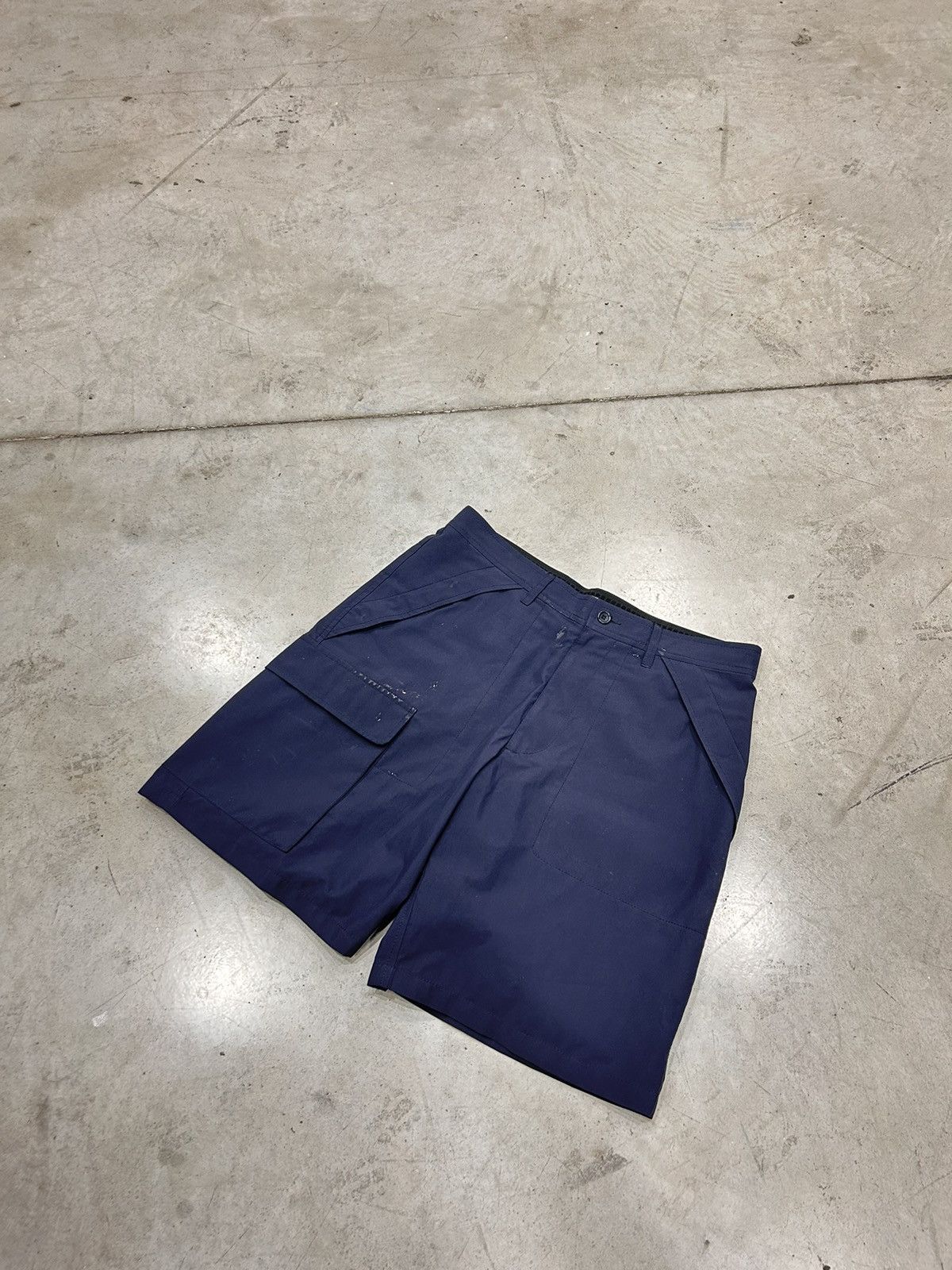 Miu Miu × Prada Prada Nylon - Gabardine Short [ Unisexe - Patchwork] Size US 30 / EU 46 - 2 Thumbnail