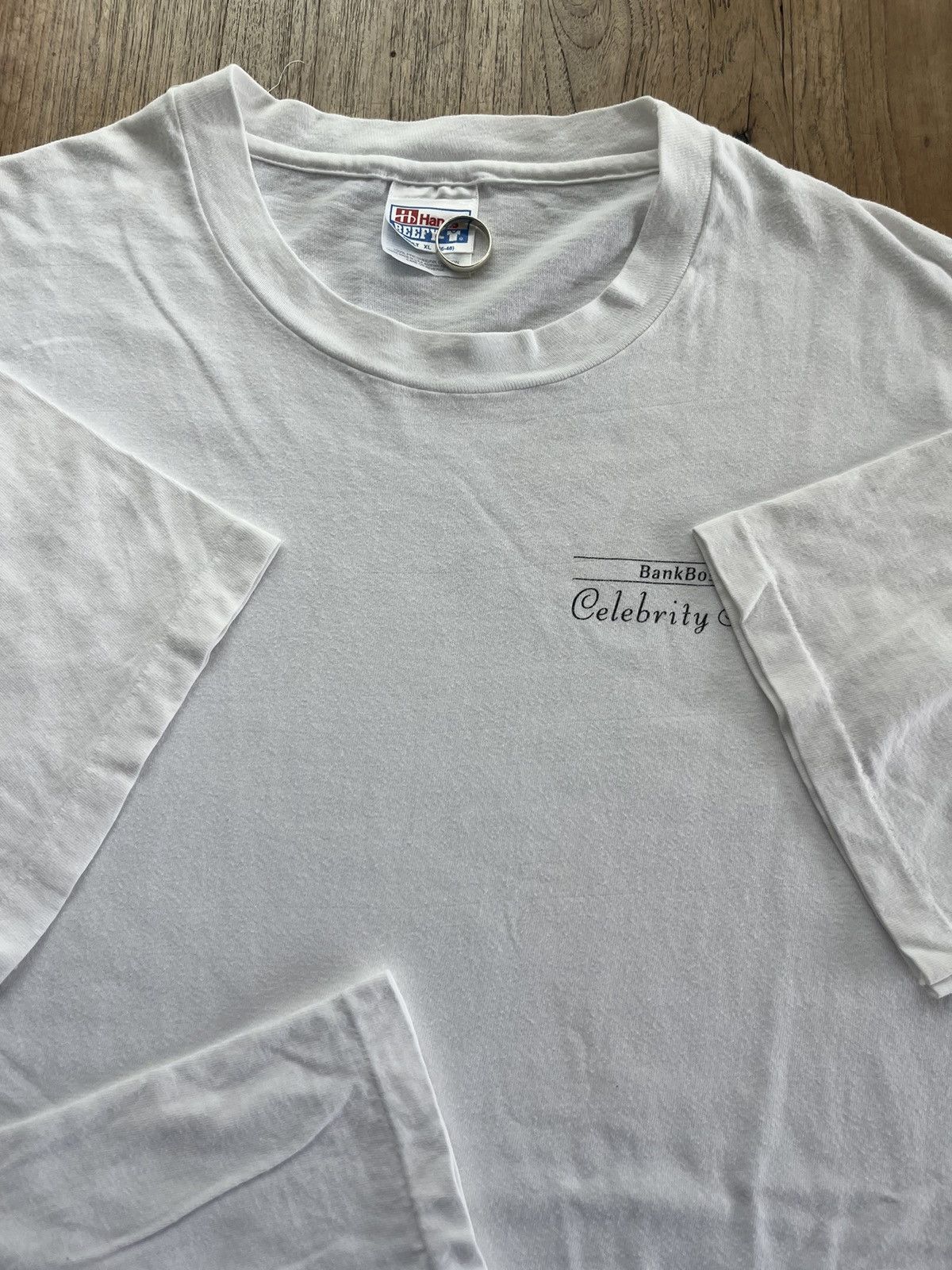 Vintage Vintage Bank Boston Celebrity Series of Boston 96’s Tshirt Size US XL / EU 56 / 4 - 7 Thumbnail