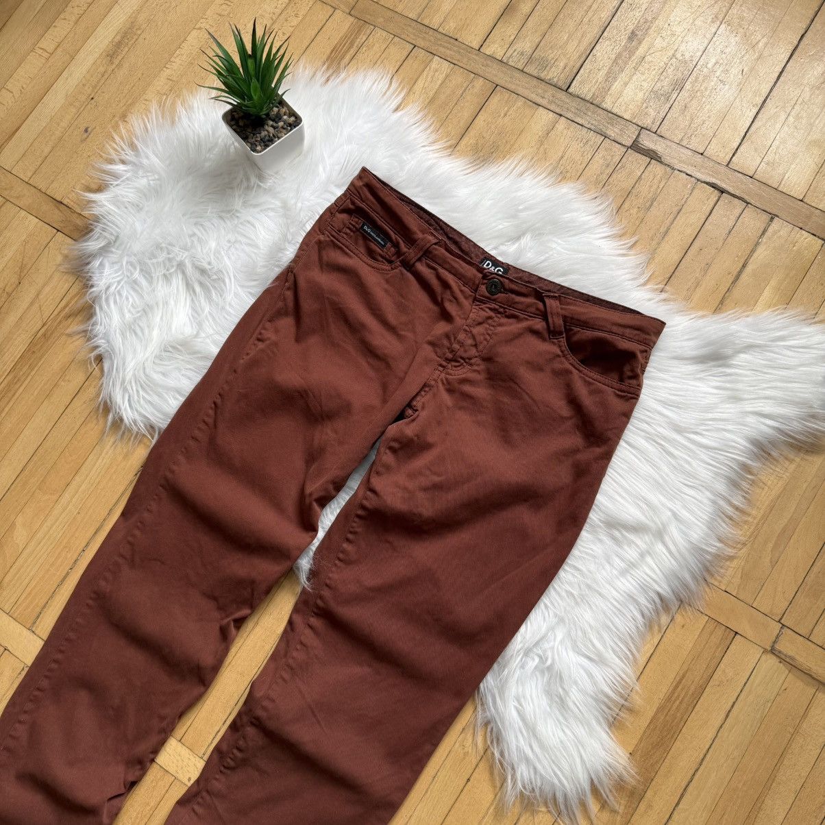 Dolce & Gabbana 📌 Vintage Dolce&Gabbana Low Rise Archive 00s Y2K Jeans Size 29" - 10 Thumbnail