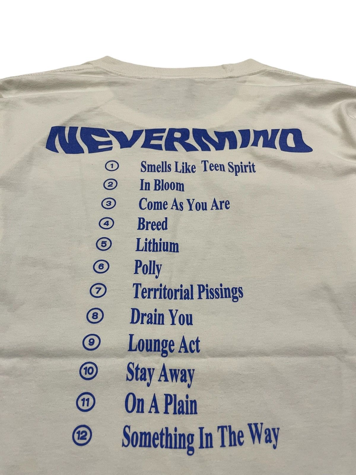 Band Tees × Nirvana × Vintage Vintage NIRVANA Nevermind Longsleeve T-shirt Size US M / EU 48-50 / 2 - 5 Thumbnail