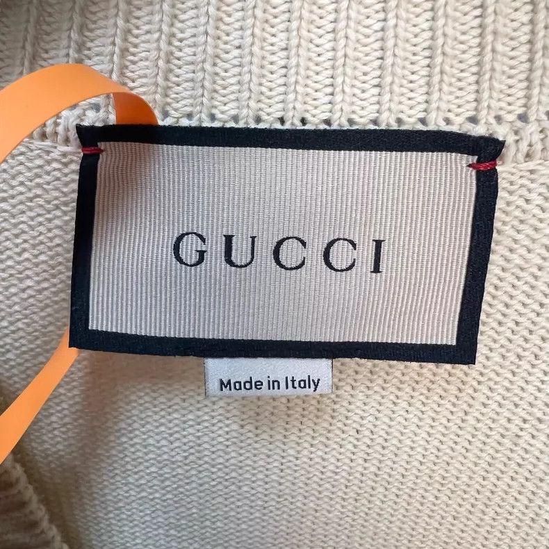 Gucci Gucci Hollow-out old flower colour-matched knitted cardiga Size US S / EU 44-46 / 1 - 3 Thumbnail