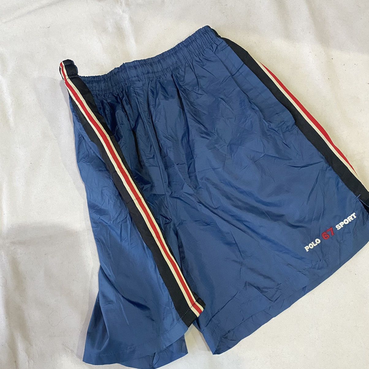 Polo Ralph Lauren × Vintage Vintage 90s Polo Sport Ralph Lauren Nylon Shorts Size US 31 - 4 Thumbnail