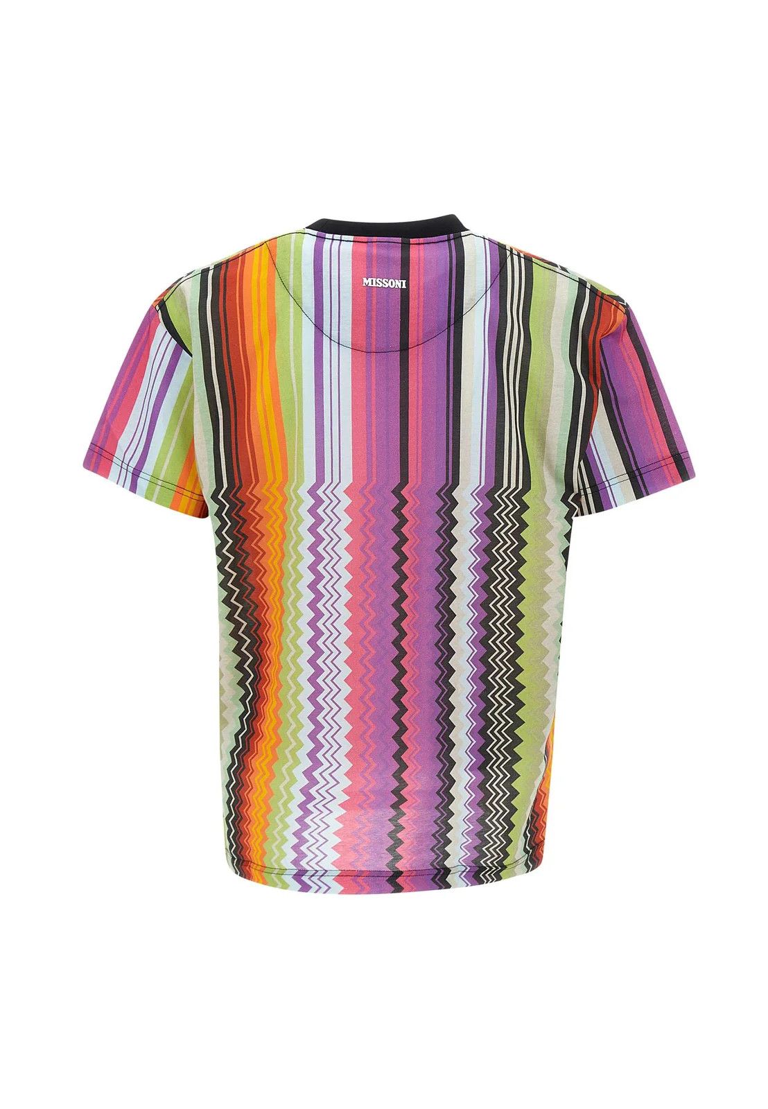 Missoni o1y0225 Crewneck T-Shirt in Multicolor Size US XS / EU 42 / 0 - 3 Thumbnail