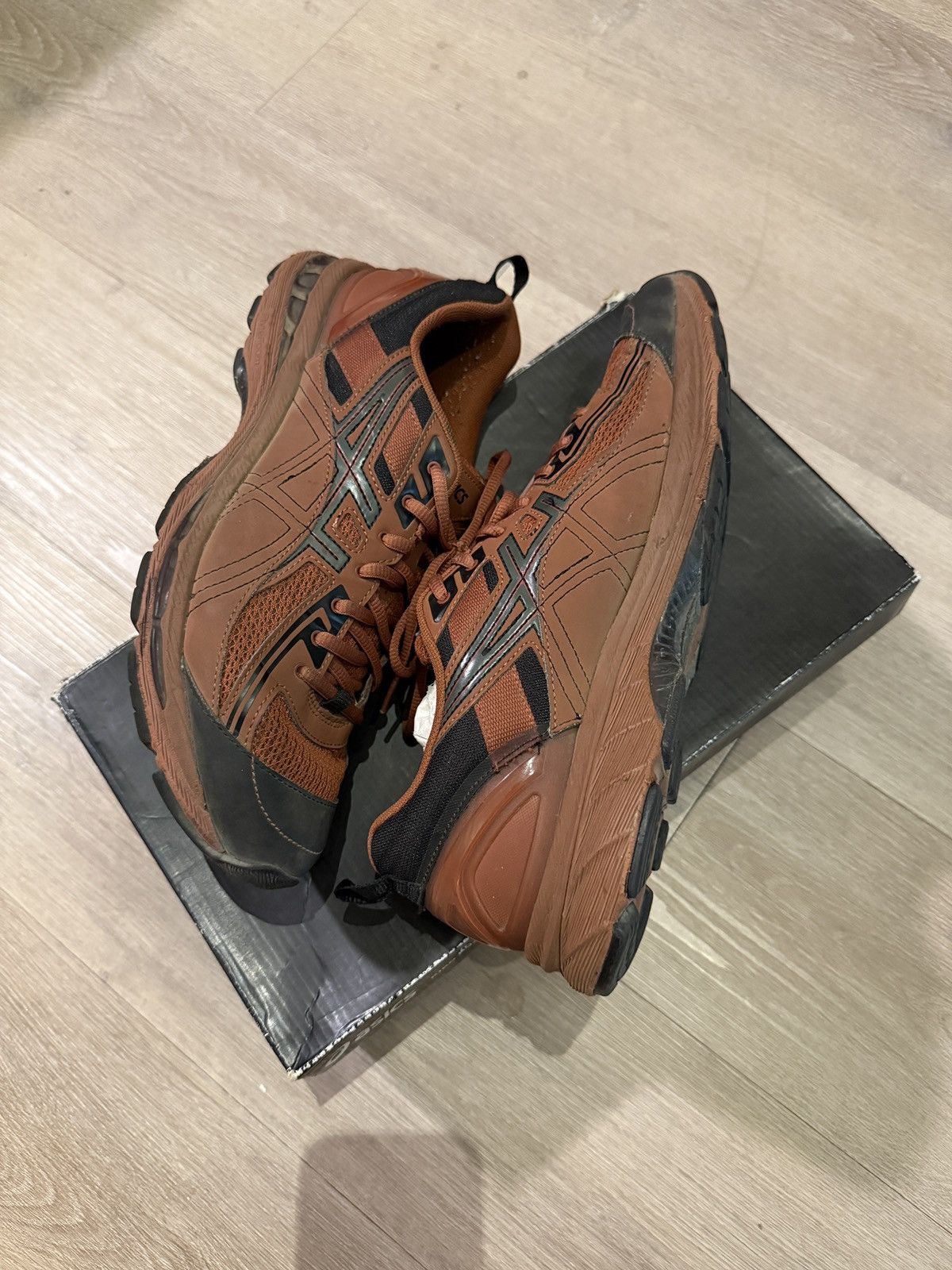 Asics × Kiko Kostadinov Kiko Kostadinov x ASICS Gel-Burz 2 in terracotta Size US 10.5 / EU 43-44 - 2 Thumbnail