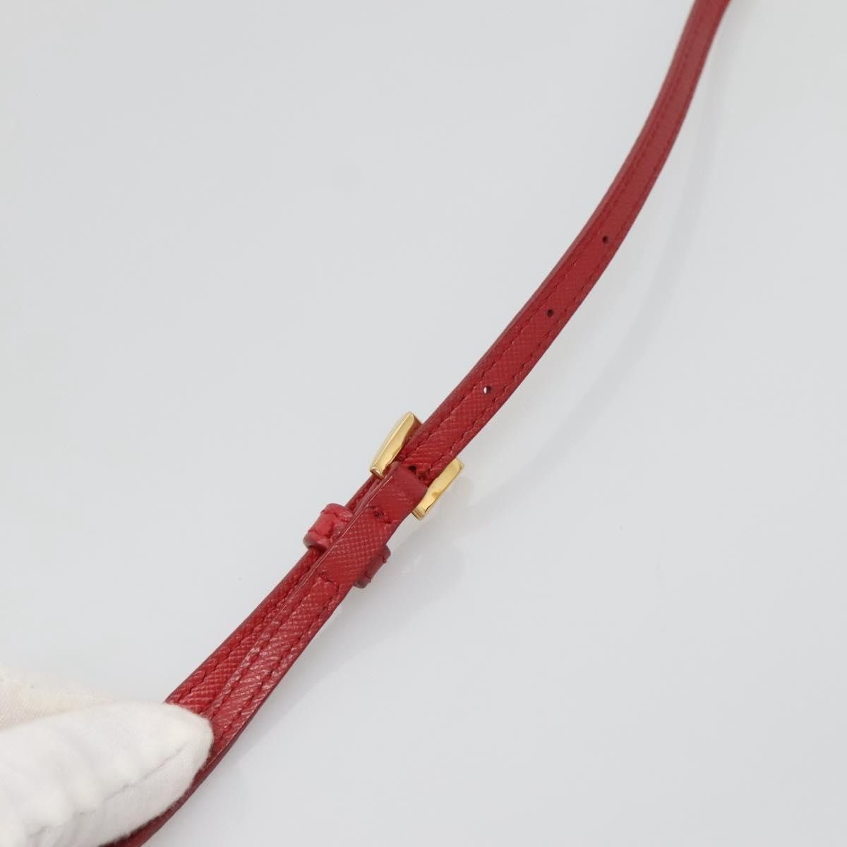 Prada PRADA Shoulder Bag Nylon Red Gold Size ONE SIZE - 8 Thumbnail