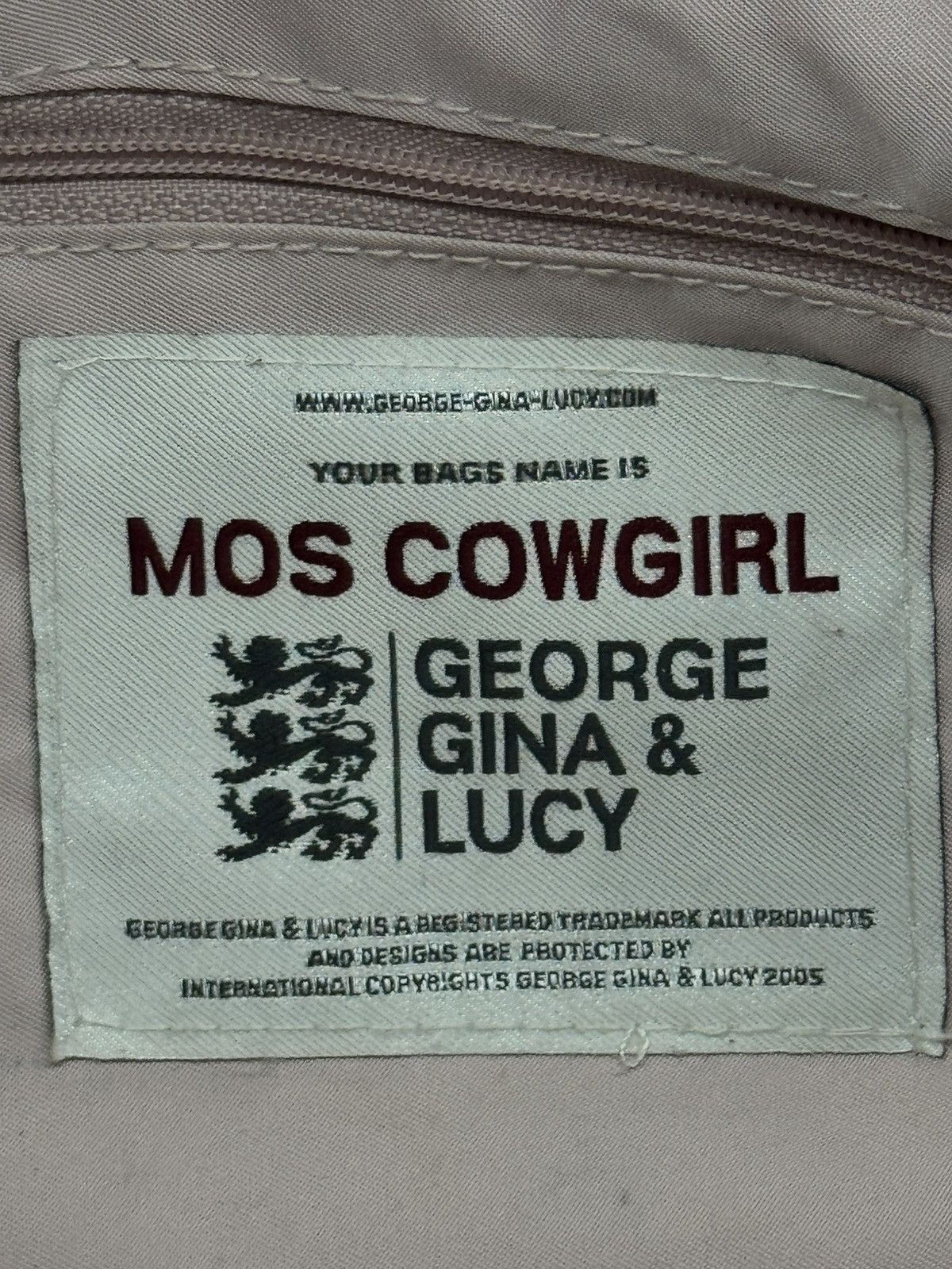 George Gina & Lucy Mos Cowgirl Angelic White 2000s Y2K Bag, Women's — image 4 of 4