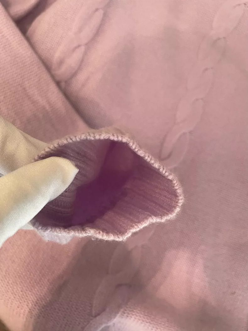 Loro Piana Loro Piana Purple Cashmere Sweater- Size US M / EU 48-50 / 2 - 2 Thumbnail