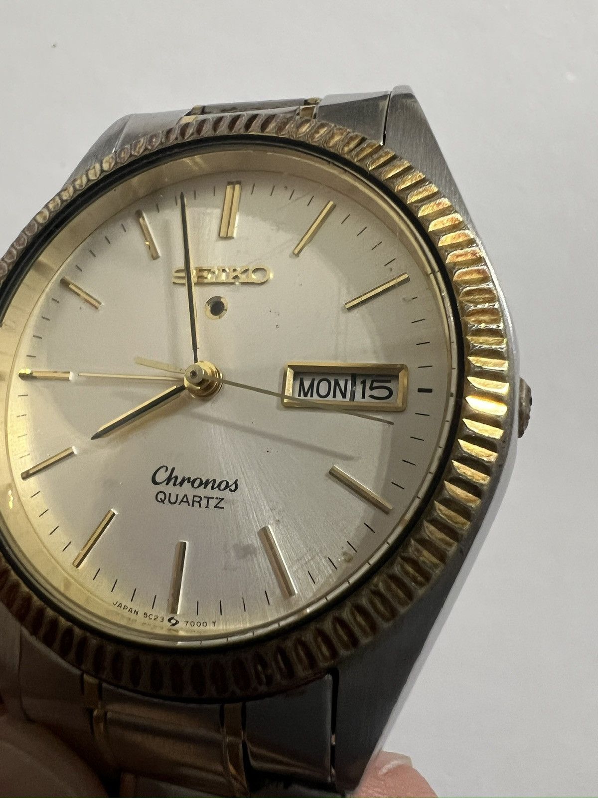 Seiko OG ALL Vintage 90s Seiko Chronos ALARM Size ONE SIZE - 11 Thumbnail