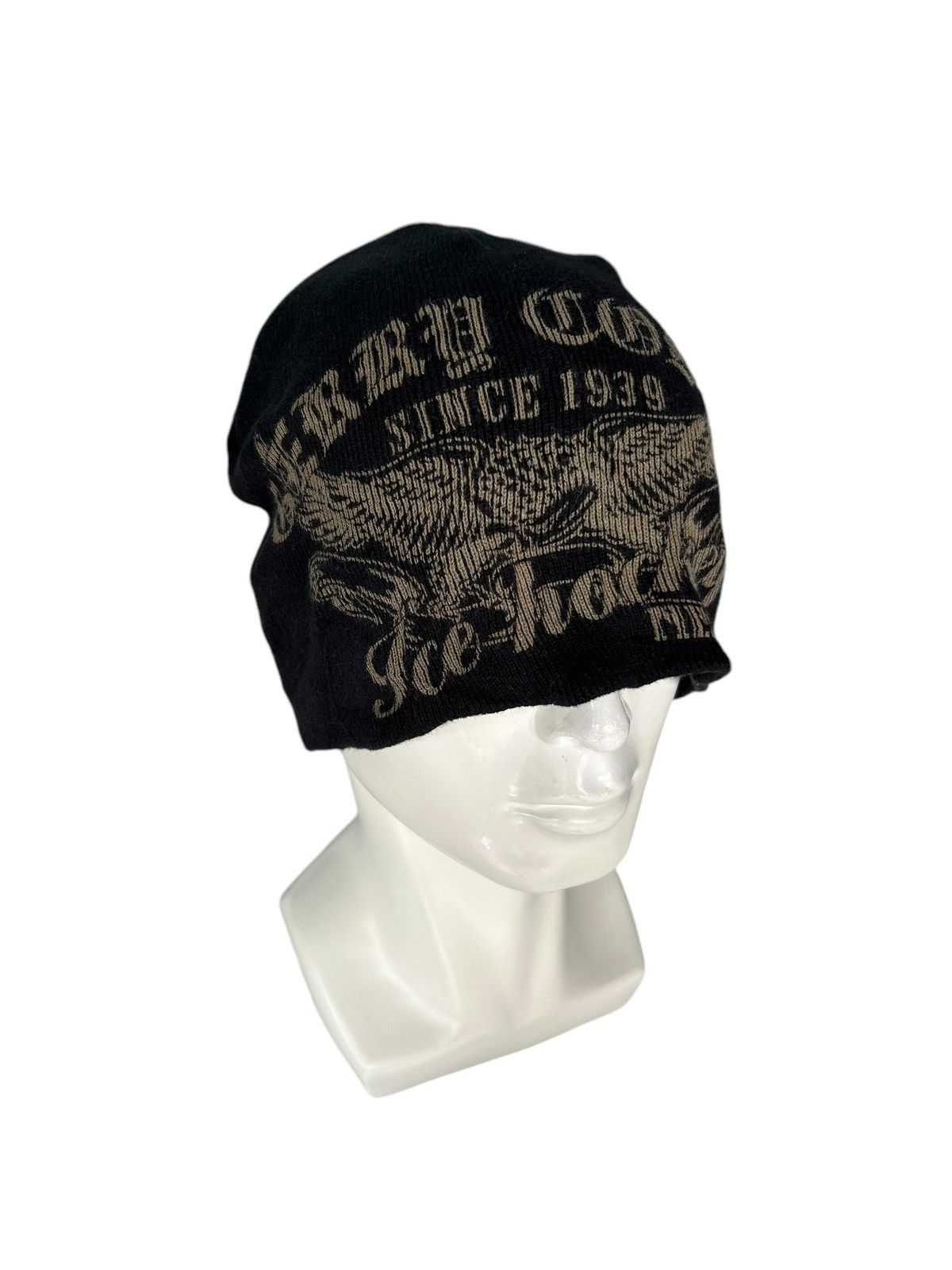 Japanese Brand × Kapital × Vintage gerry Cosby ice hockey Rare Design Beanie Hats ☠️☠️ Size ONE SIZE - 3 Thumbnail