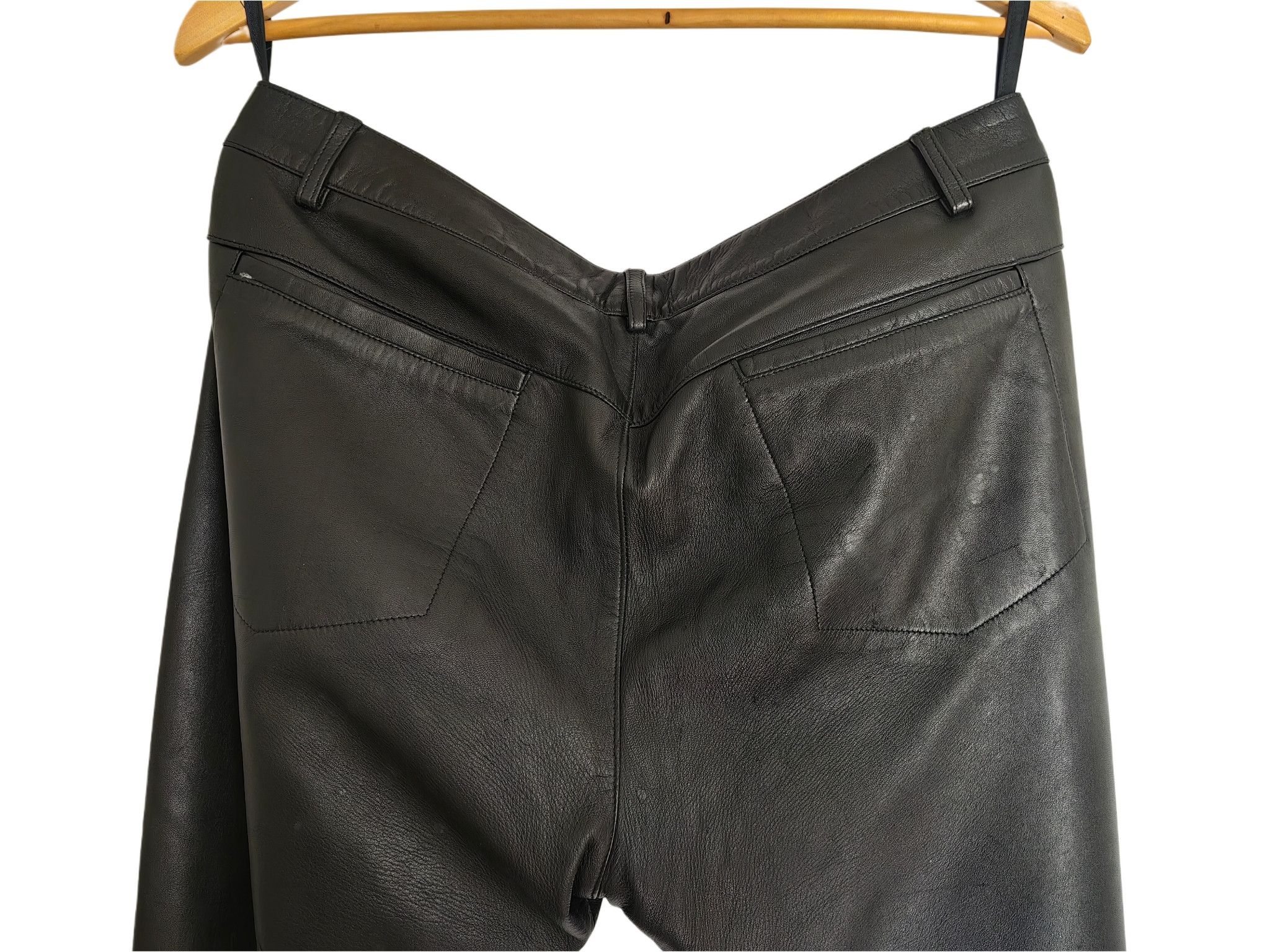 Versace Gianni Versace Lambskin Leather Pants Size US 34 / EU 50 - 7 Thumbnail