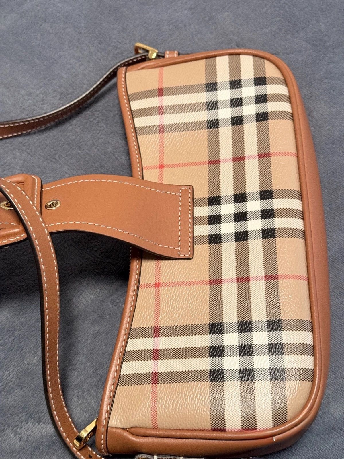 Burberry Burberry Olympia Vintage Check Shoulder Bag Size ONE SIZE - 8 Thumbnail
