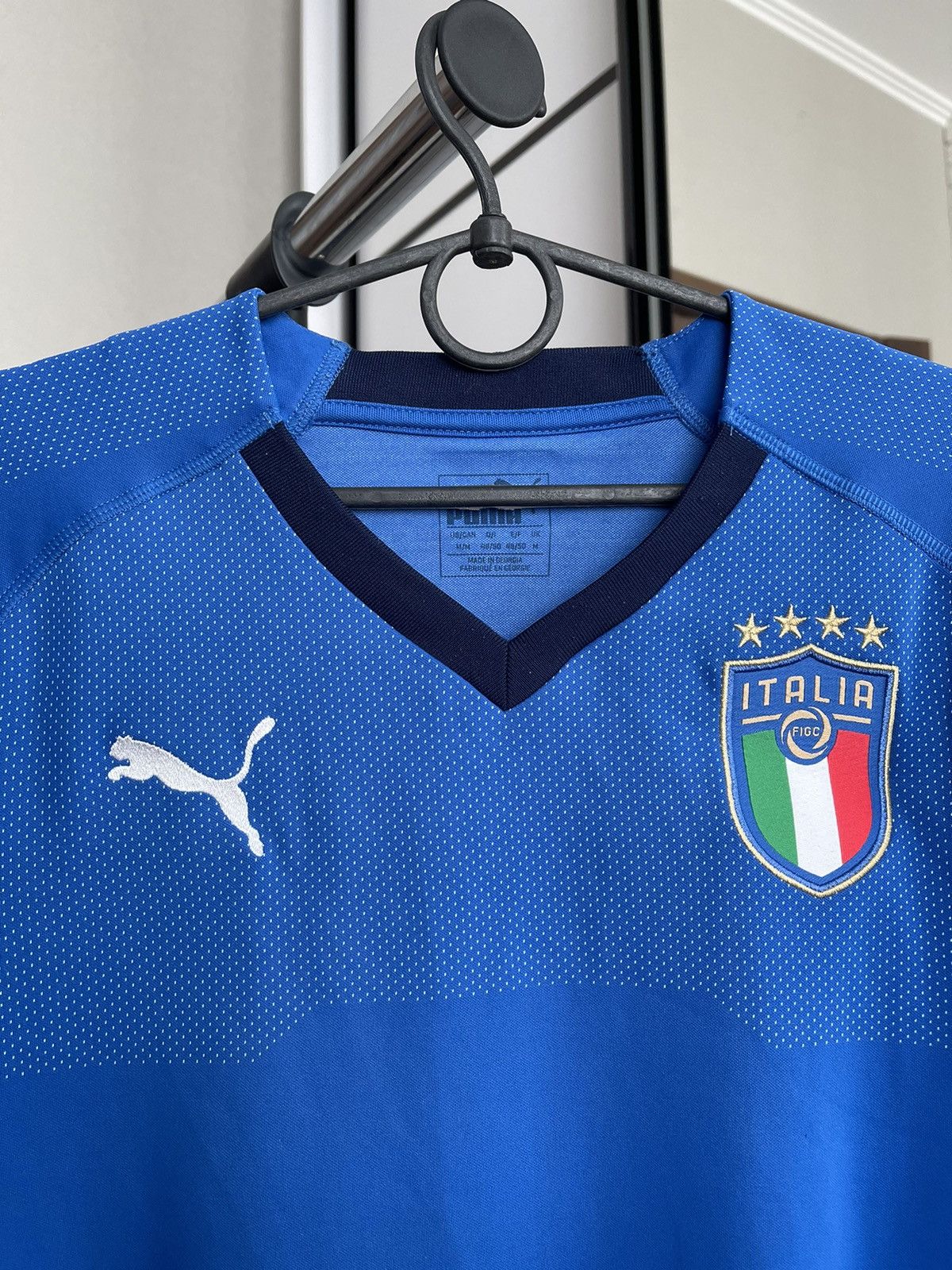 Puma 2018/2019 Puma Italy Soccer Jersey T-Shirt Tee Size US M / EU 48-50 / 2 - 6 Thumbnail