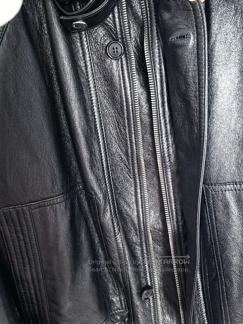 Saint Laurent Paris Saint Laurent Paris Luxury Leather Jacket Size S / US 4 / IT 40 - 2 Thumbnail