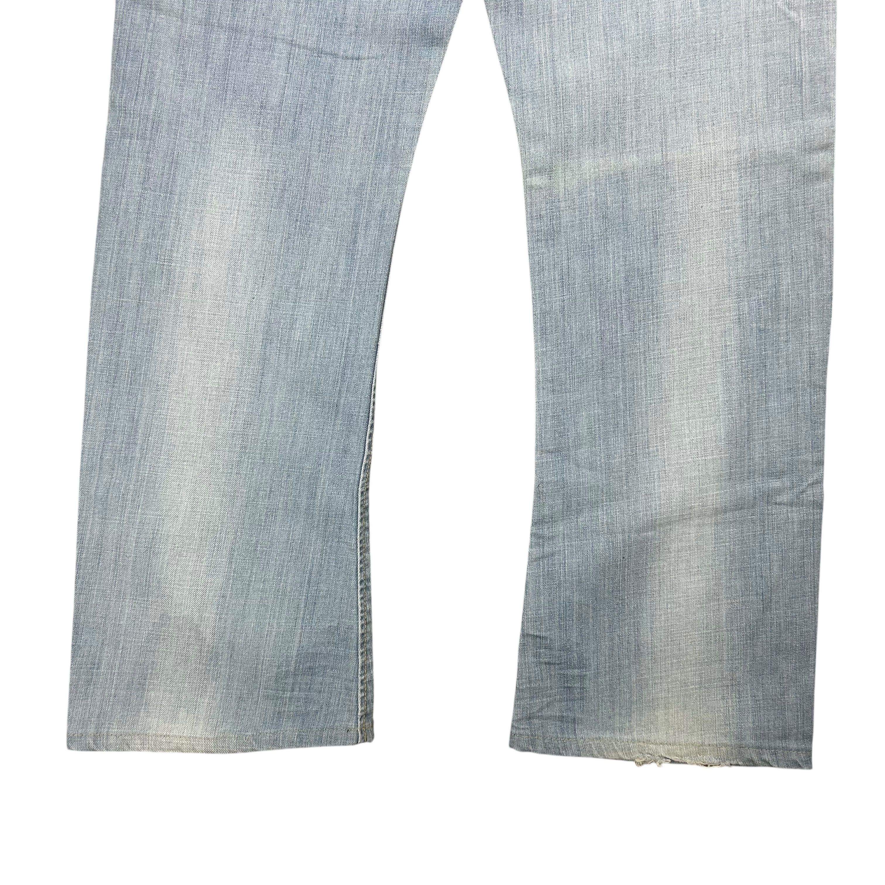 Energie Energie Morris Bootcut Flared Light Wash Denim Jeans W34L34 Size US 34 / EU 50 - 7 Thumbnail