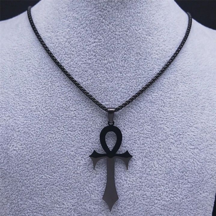 Kendrick Lamar × Vintage Gothic Egyptian Cross Necklace Size ONE SIZE - 4 Thumbnail