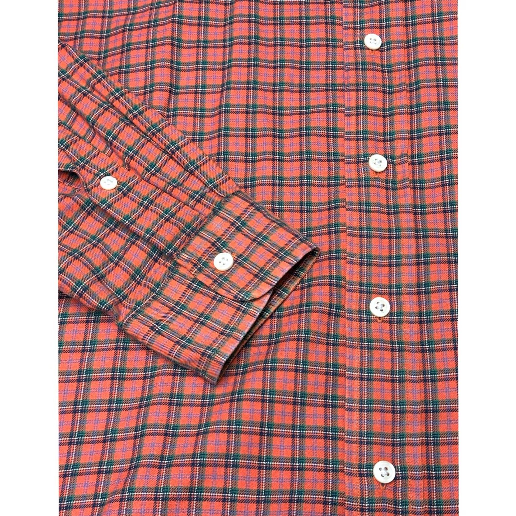 Polo Ralph Lauren Polo Ralph Lauren Mens Classic Fit Plaid Button-Down Shirt Red Green Tartan M Size US M / EU 48-50 / 2 - 3 Thumbnail