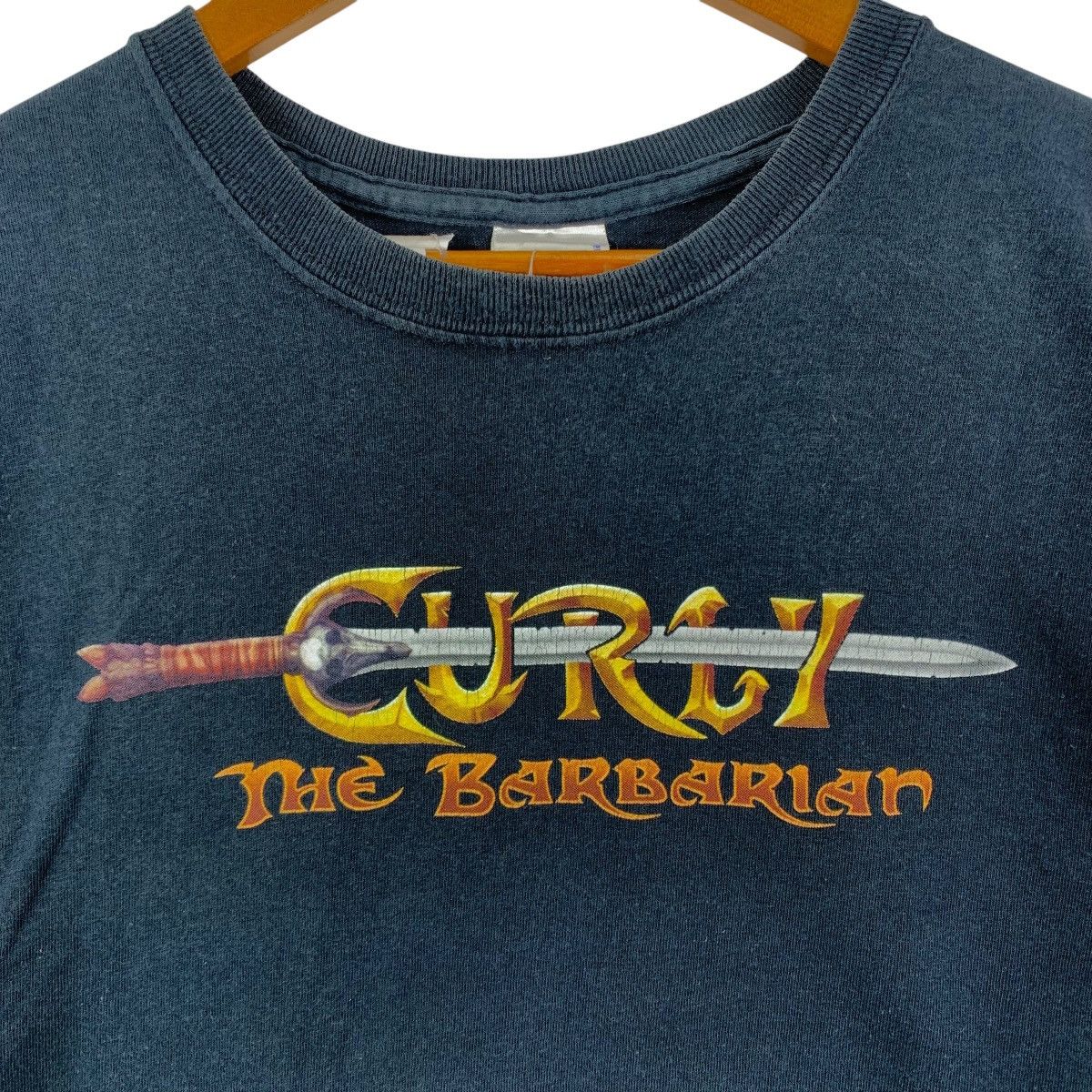 Vintage Vintage CURLY The BARBARIAN Three Stooges 2008 Movie Tshirt Size US M / EU 48-50 / 2 - 5 Thumbnail
