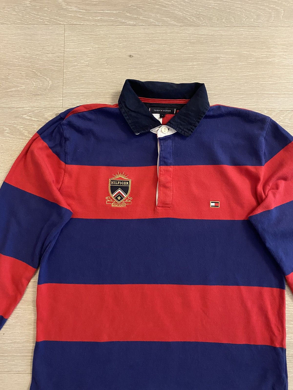 Tommy Hilfiger Tommy Hilfiger Rugby Shirt Size US L / EU 52-54 / 3 - 2 Thumbnail