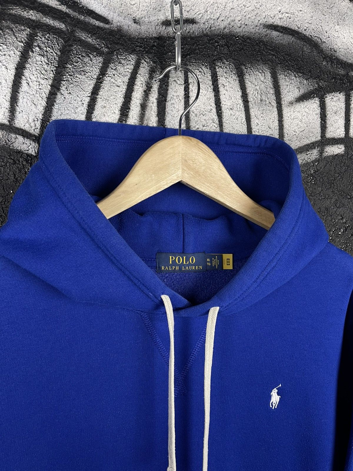 Polo Ralph Lauren Polo Ralph Lauren Royal Blue Cotton Blend Hoodie Men’s XL Size US XL / EU 56 / 4 - 6 Thumbnail