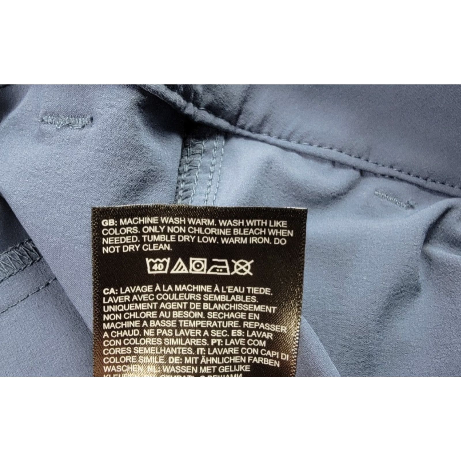 The North Face The North Face Project Pant Mens 28 Long Blue Regular Fit Nylon Spandex Water Resistant Pockets Outdoor Activewear Pants Size US 28 / EU 44 - 7 Thumbnail