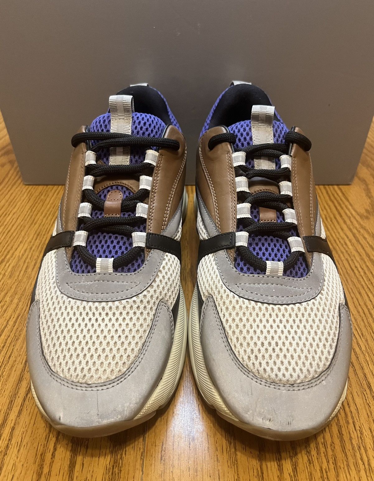 Dior Dior B22 Sneaker (Coffee/Violet) Size US 11 / EU 44 - 2 Thumbnail