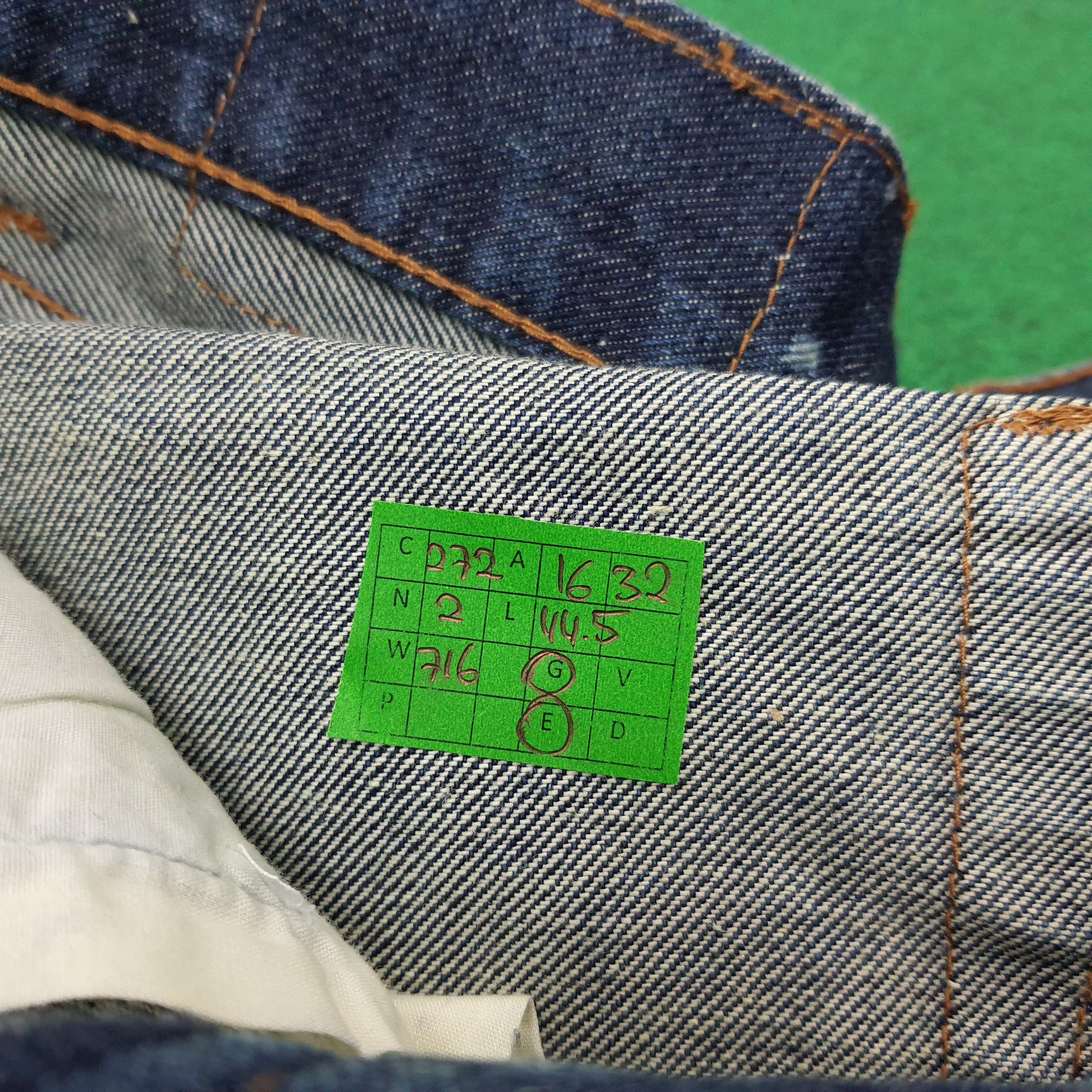 Vintage Vintage D/EX Denim Exchange Distressed Paint Jeans C272N2 Size US 33 - 12 Thumbnail