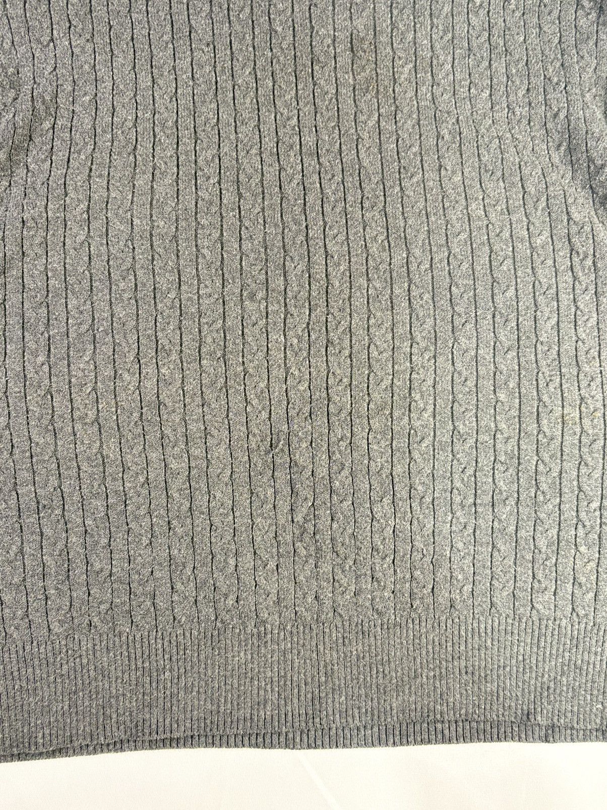 Vintage Women’s Grey Knit Pullover Sweater | $20 Size XL / US 12-14 / IT 48-50 - 3 Thumbnail