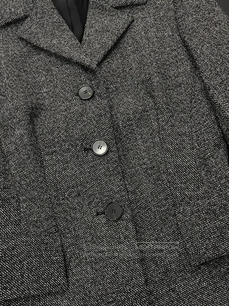 Dior Dior Grey lapel suit jacket Size XXS / US 00 / IT 34 - 2 Thumbnail