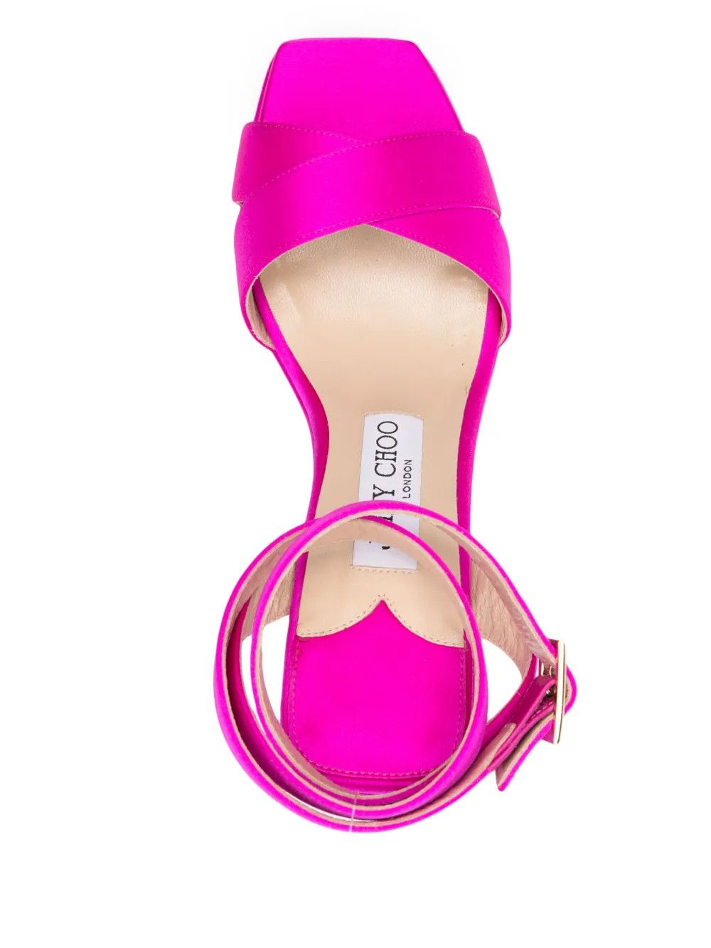 Jimmy Choo o1y0326 Sandals in Fuchsia Size US 9 / IT 39 - 4 Thumbnail