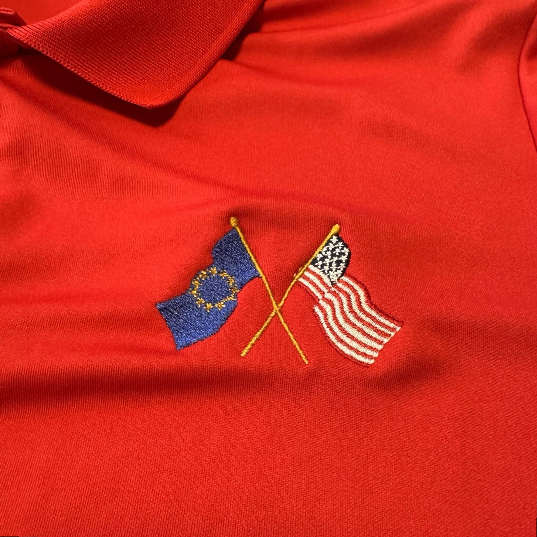 Adidas Adidas Golf Polo Mens Large USA Red Size US L / EU 52-54 / 3 - 2 Thumbnail