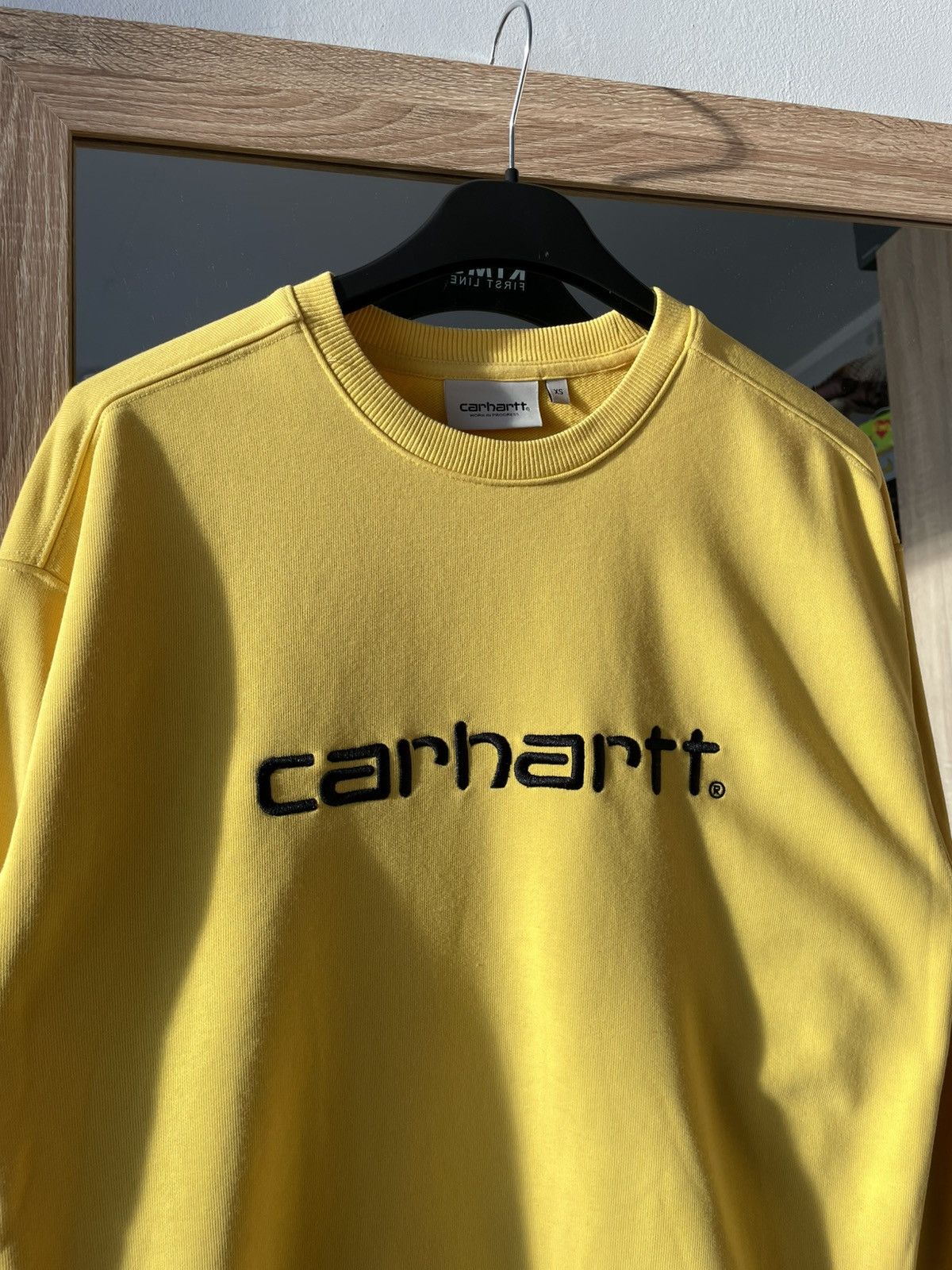 Vintage Sweatshirt carhartt wip big logo vintage Size US XS / EU 42 / 0 - 2 Thumbnail