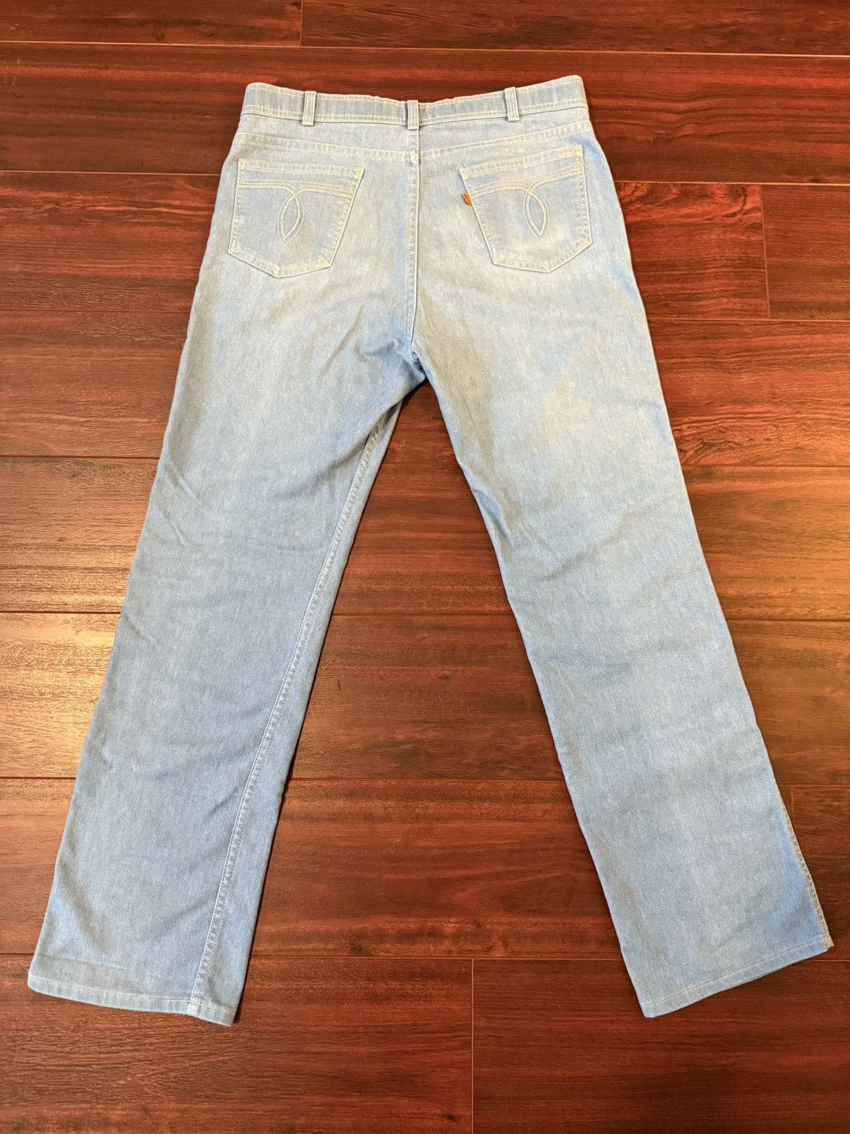 Levi's Vintage 80s Levi’s 415 Bootcut Skosh Flared Jeans 34x31 USA Size US 34 / EU 50 - 2 Thumbnail