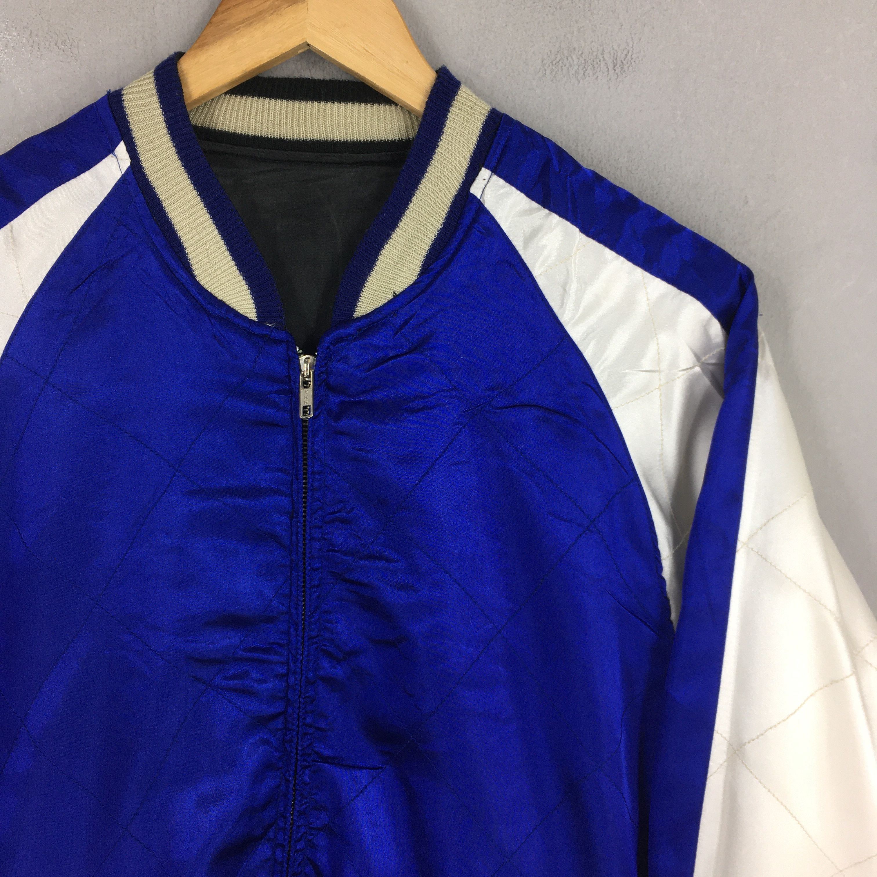 IOLANI Vintage 80s Iolani Sukajan Japan Fish Koi Rayon Jacket Large Size US L / EU 52-54 / 3 - 9 Thumbnail
