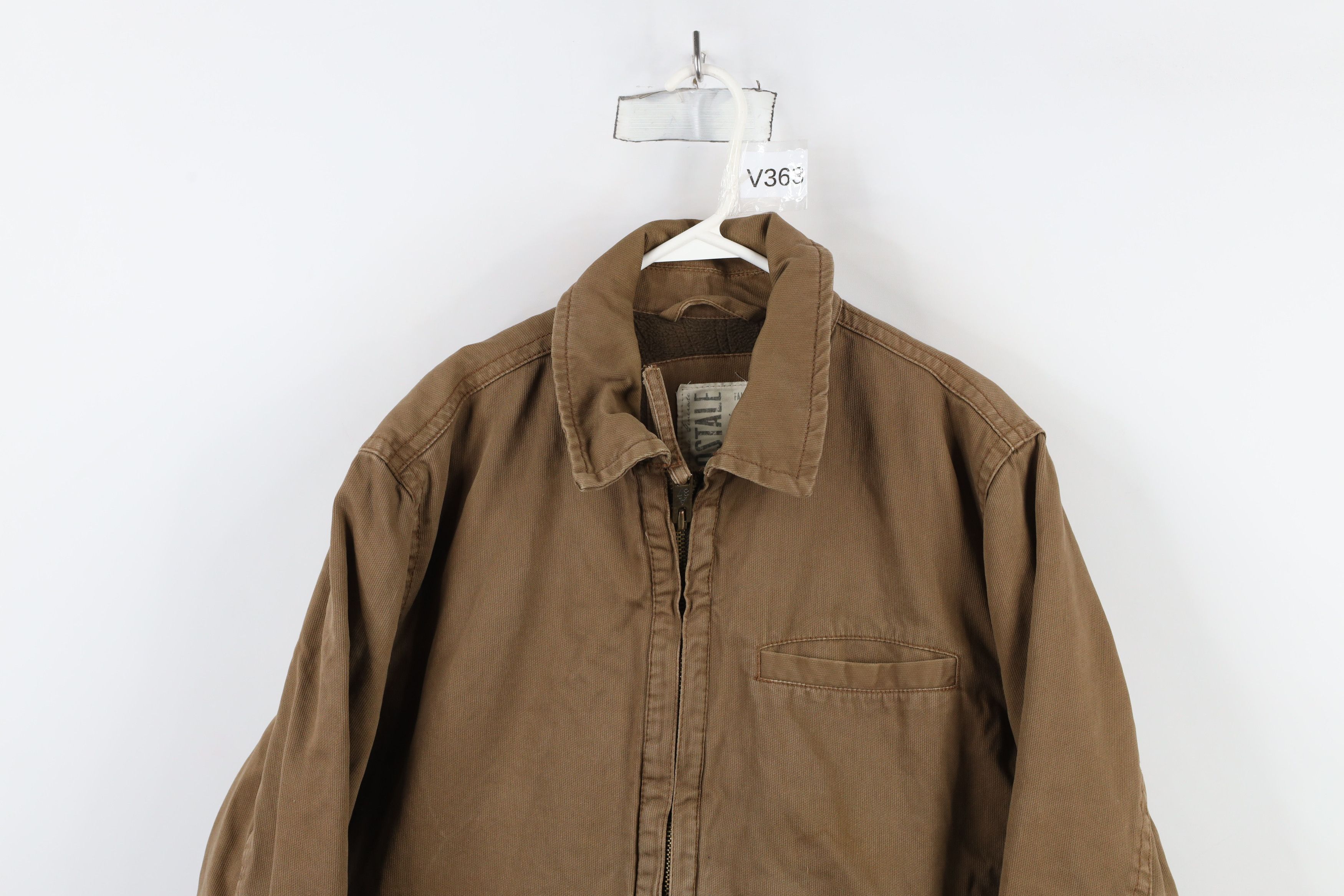 Aeropostale × Vintage Vintage 90s Y2K Aeropostale Lined Ribbed Canvas Jacket Size US L / EU 52-54 / 3 - 2 Thumbnail