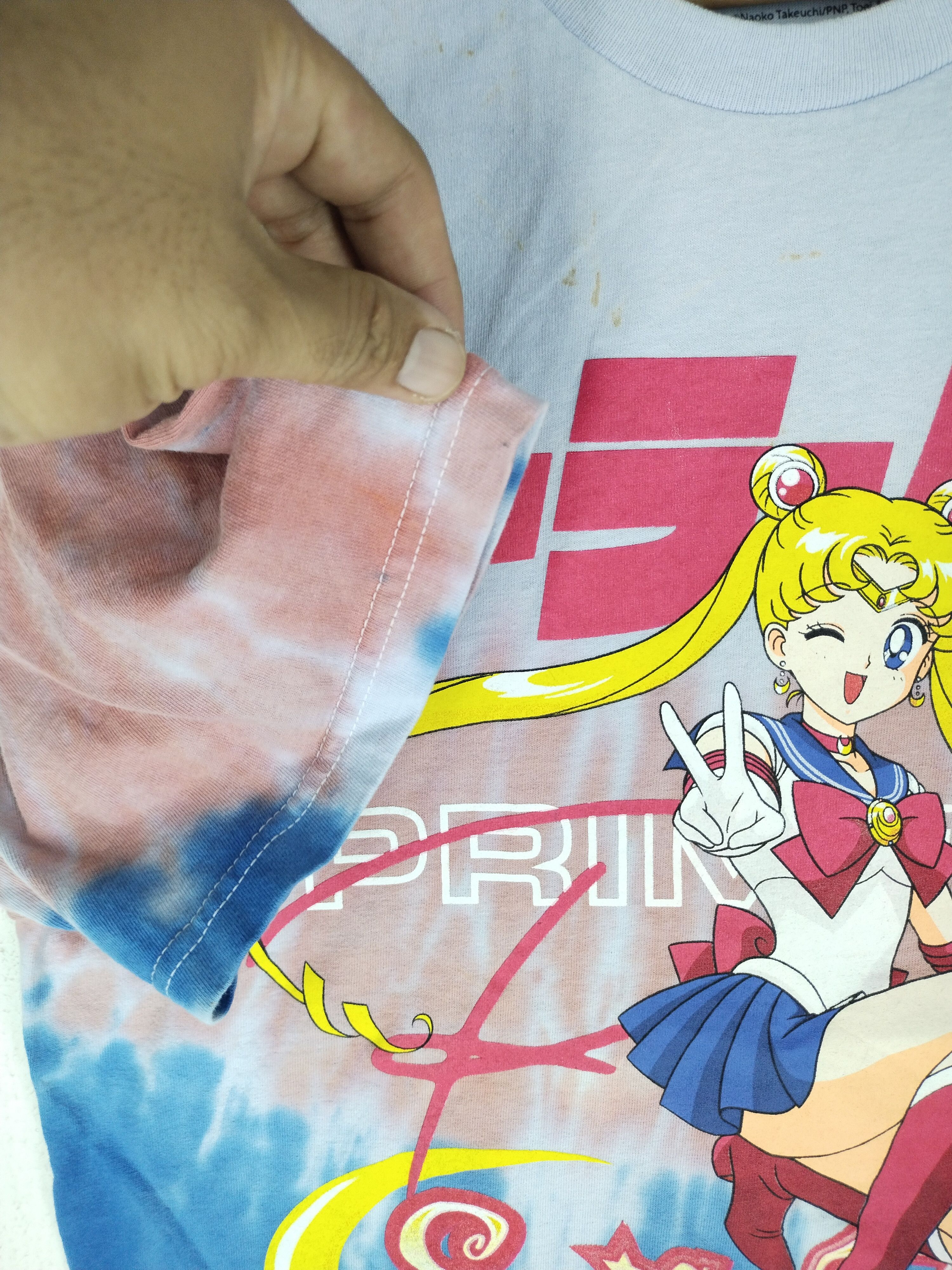 Anime Vintage Sailor Moon x Primitive Graphic Tie Dye Tee Size US L / EU 52-54 / 3 - 7 Thumbnail