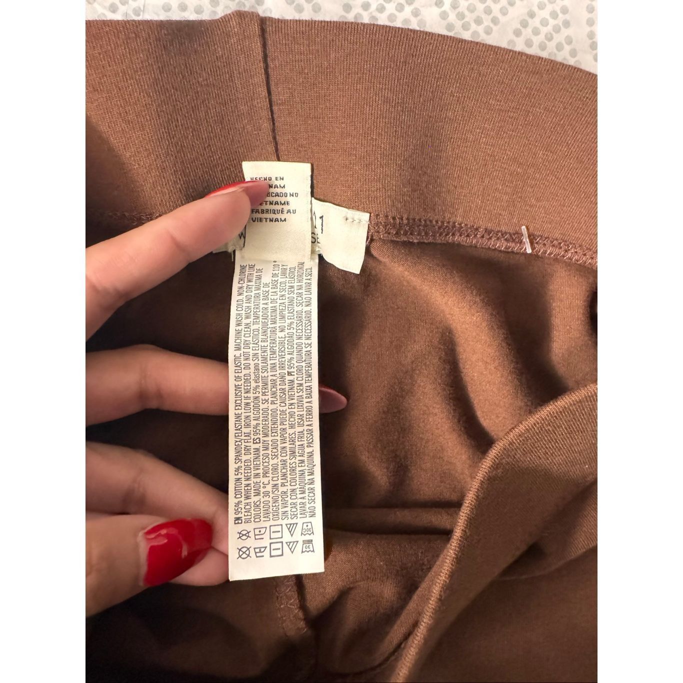 Forever 21 Forever 21 Brown Biker Shorts Size Small – Soft Stretch Cotton Blend, High Waist, Casual Lounge Shorts Size 27" / US 4 / IT 40 - 9 Thumbnail