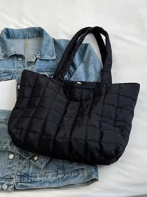 Japanese Brand TOTE BAG VINTAGE JAPANANESE BRAND QUILTED Size ONE SIZE - 3 Thumbnail