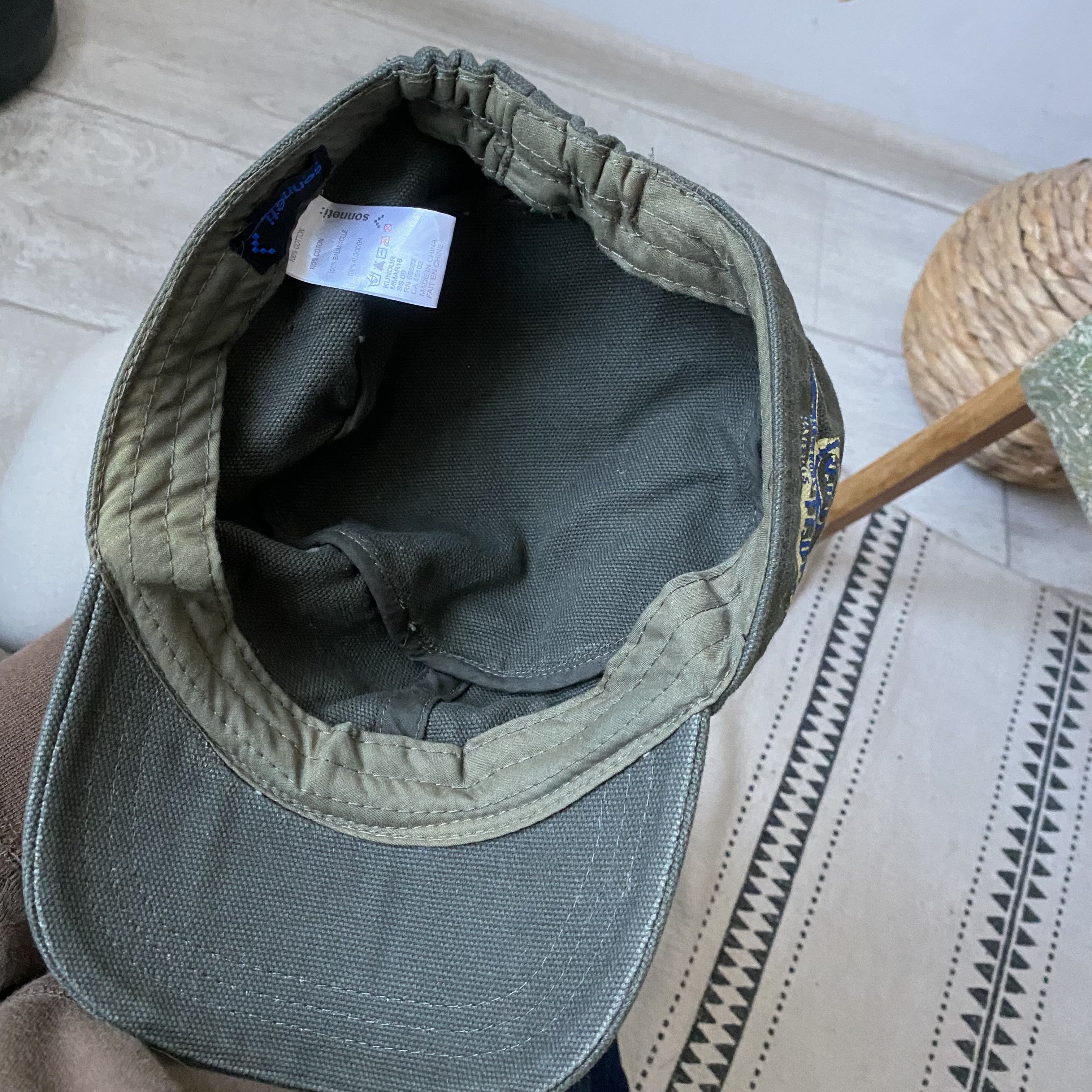 Hysteric Glamour Vintage 2000s Military Cadet Hat cap Y2K Dad Hat Opium Size ONE SIZE - 7 Thumbnail