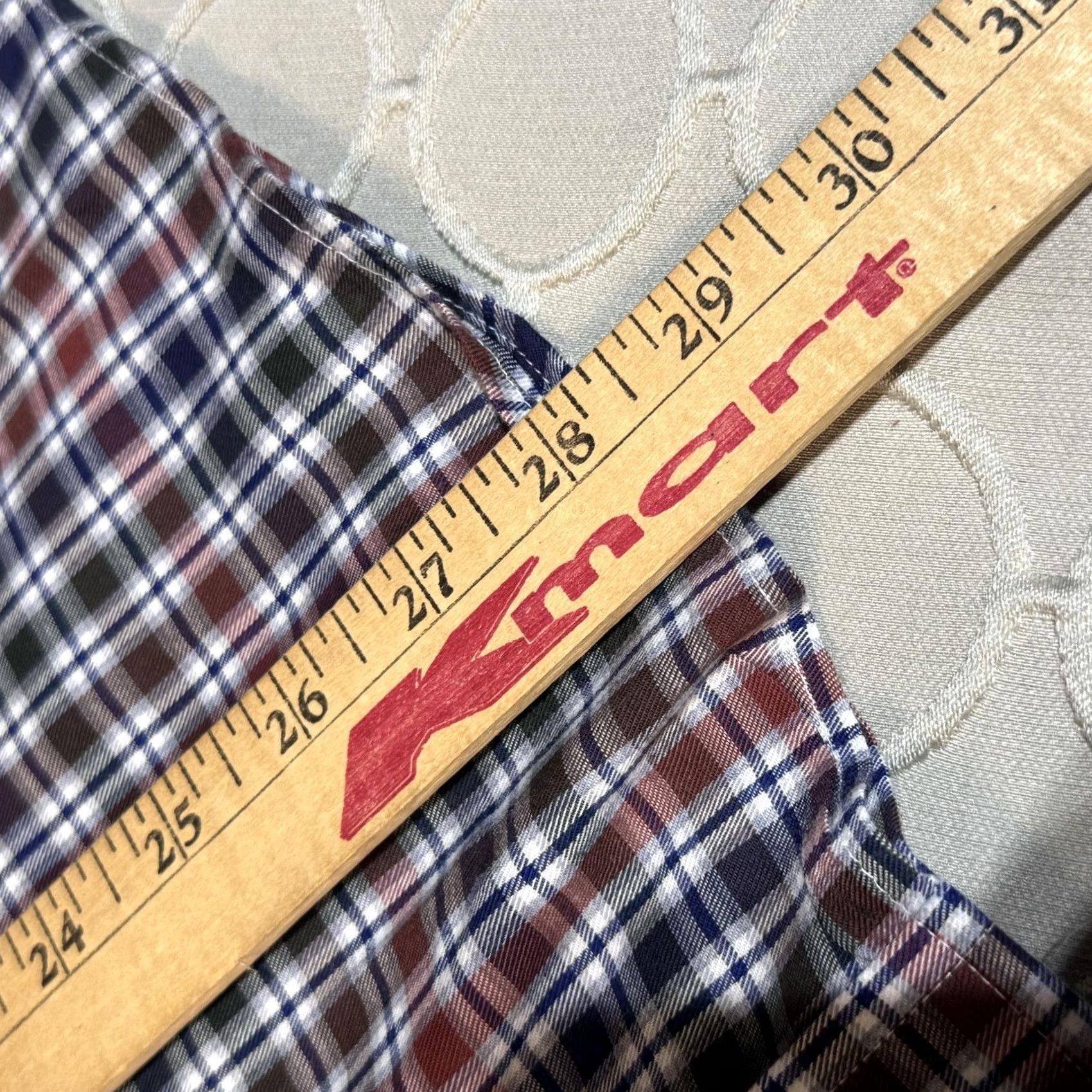 Ralph Lauren VINTAGE? No. Lauren Ralph Lauren Shirt Mens Large Plaid Button Down Long Sleeve Stretch Size US M / EU 48-50 / 2 - 7 Thumbnail