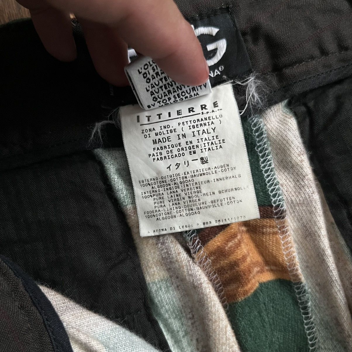 Dolce & Gabbana Dolce and Gabbana Belt Print Pants Size 33" - 8 Thumbnail
