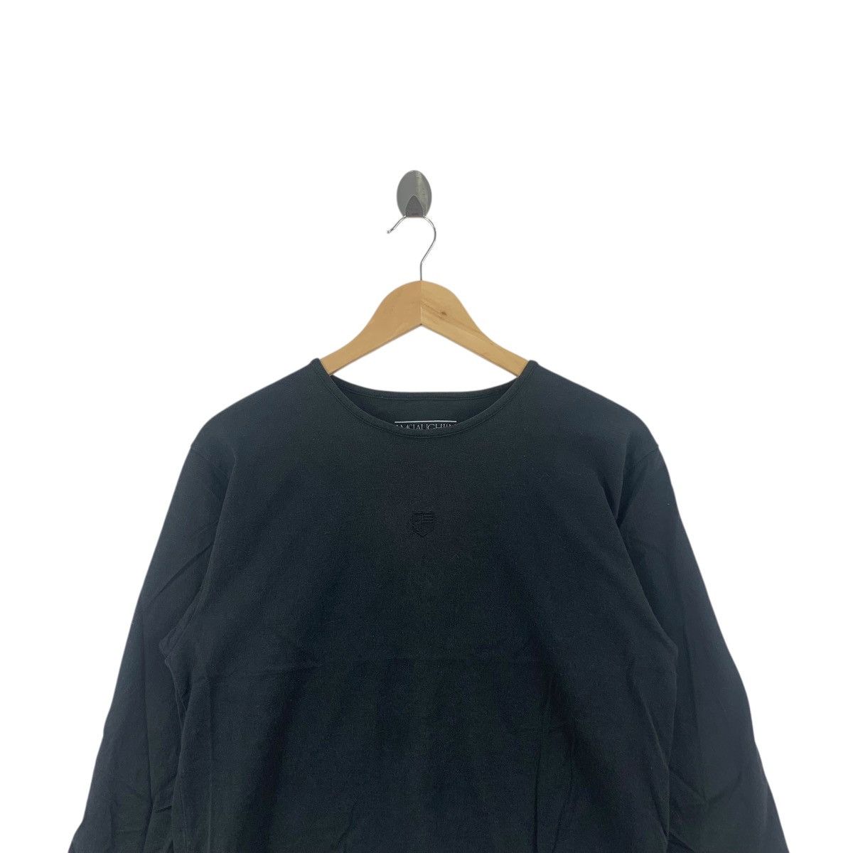 J.McLaughlin Vintage J.MCLAUGHLIN Center Embroidered Logo Tee Shirt Top Size M / US 6-8 / IT 42-44 - 2 Thumbnail